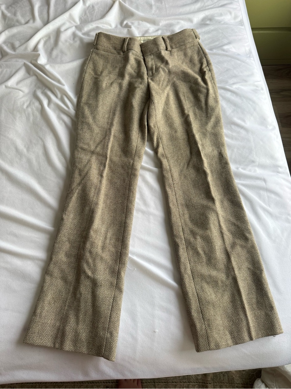 Banana Republic Martin Fit Vintage Herringbone Dress Pants